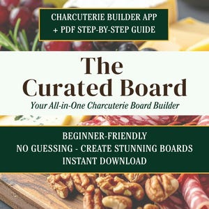 Charcuterie Board Guide Grazing Platte Vorlage Unterhaltenden Toolkit Party Hosting Food Styling Appetizer Maker App Digitaler Download