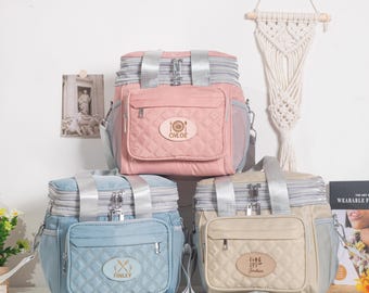 Personalized Lunch Tote Bag – Custom Engraved Insulated Meal Prep Bag with Art & Name