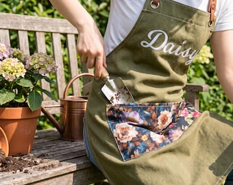 Vintage Work Apron, 1910s Apron, 1920s Apron, Vintage Workwear