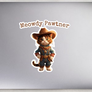 Adesivi senza bolle di Meowdy Pawtner
