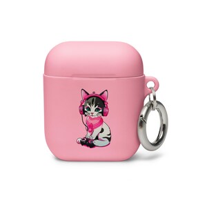 Gamer Kitty Cat Rubber Case for AirPods®