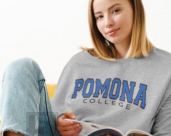 Pomona College Sweater, Pomona Pitzer Sagehens Sweatshirt