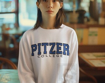 Pitzer College Sweater, Pomona Pitzer Sagehens Sweatshirt