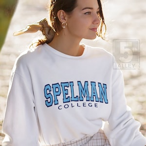 Spelman College Sweatshirt, Spelman Crewneck Sweater, Spelman Alumni Sweatshirt