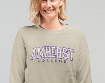 Amherst College Sweater, Amherst College Crewneck Sweatshirt, AC Sweatshirt