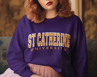 St Catherine University Sweatshirt, St Kate Crewneck Sweater, St Kate Sweatshirt