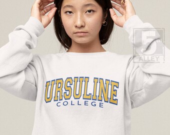 Ursuline College Sweatshirt, Ursuline Arrows Alumni Crewneck Sweater, Ursuline Sweatshirt Gift
