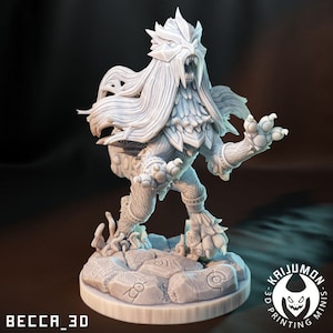 Kaijumon Legendary Fire Beast 3d printed miniature