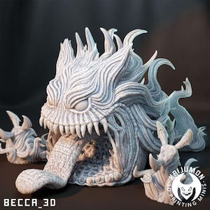 Kaijumon Giga Poison Ghost 3d printed miniature