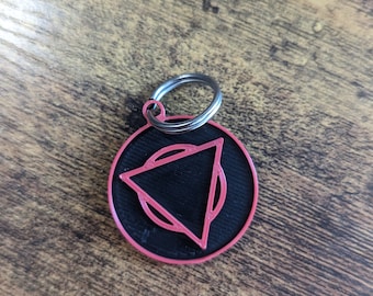 Enter Shikari Keyring 3D Printed