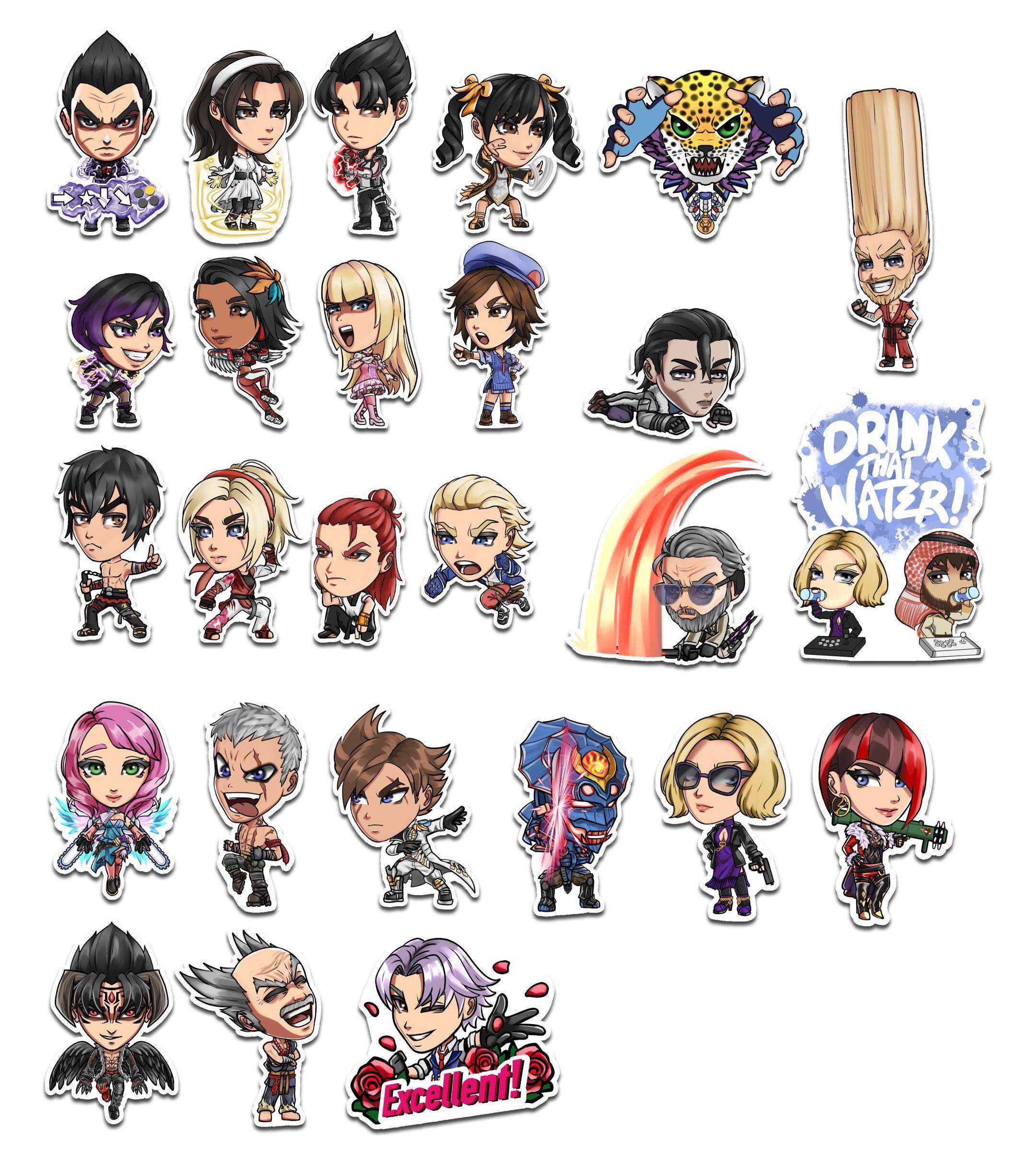 Tekken 8 Stickers - Etsy