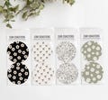 Car Coasters, Set of 2 Car Floral Coasters, Cute Car Accessories, Cup Holder Coasters,  Preppy trendy, Floral, Checker Car Coasters