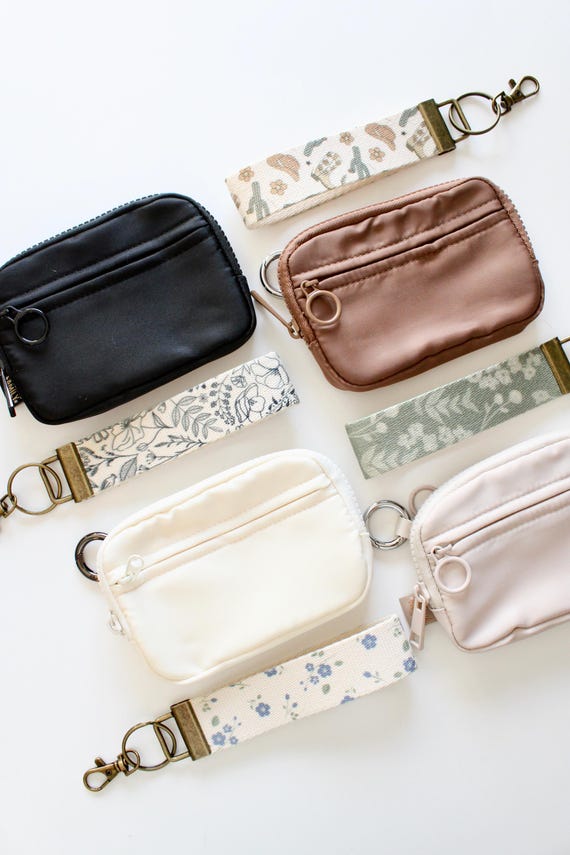 The Iris 2nd Gen Wallet Wristlet - Waterproof Nylon Zip Card Case With ID Window