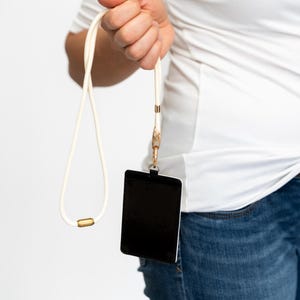 Portatarjetas de identificación, carrete para credenciales de enfermera, cordón para credenciales de profesor, carrete para credenciales, portatarjetas de identificación para el trabajo, regalo para enfermera, regalo para profesor imagen 3