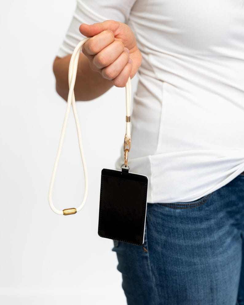 Portatarjetas de identificación, carrete para credenciales de enfermera, cordón para credenciales de profesor, carrete para credenciales, portatarjetas de identificación para el trabajo, regalo para enfermera, regalo para profesor imagen 3