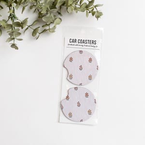 Car Coasters Set of 2 – Absorbent Neoprene Cup Holder Coasters for Cars, Trucks & SUVs, Stylish Drink Accessories image 13