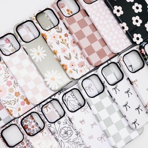 Coque iPhone, Android, Pixel Tough - Compatible MagSafe et non MagSafe, durable, jolie coque de protection pour iPhone, Galaxy et Pixel - Nouveau