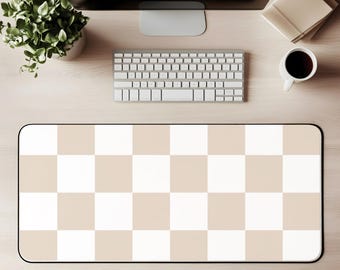 Desk Mat - Aesthetic Soft Non-Slip Desk Pad for Office or Home, Modern Desk Accessory for Work Setup, Computer Mat