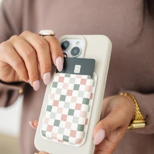 Magnetic iPhone Wallet – MagSafe Card Holder for iPhone 12–16, Slim Cash & Card Wallet, Cute Phone Accessory image 2