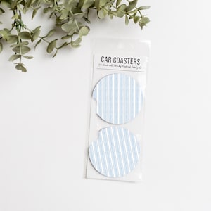 Car Coasters Set of 2 – Absorbent Neoprene Cup Holder Coasters for Cars, Trucks & SUVs, Stylish Drink Accessories image 16