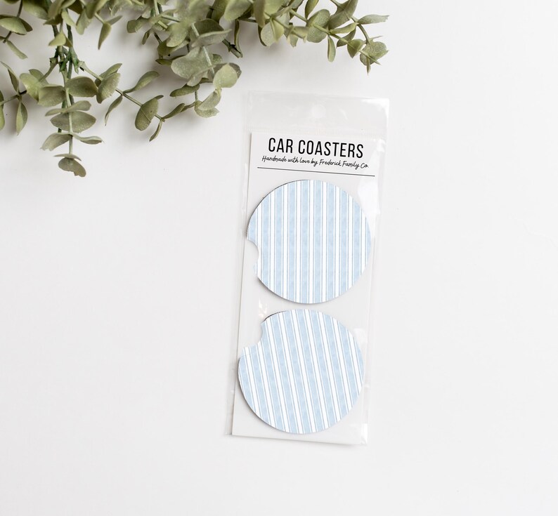 Car Coasters Set of 2 – Absorbent Neoprene Cup Holder Coasters for Cars, Trucks & SUVs, Stylish Drink Accessories image 16