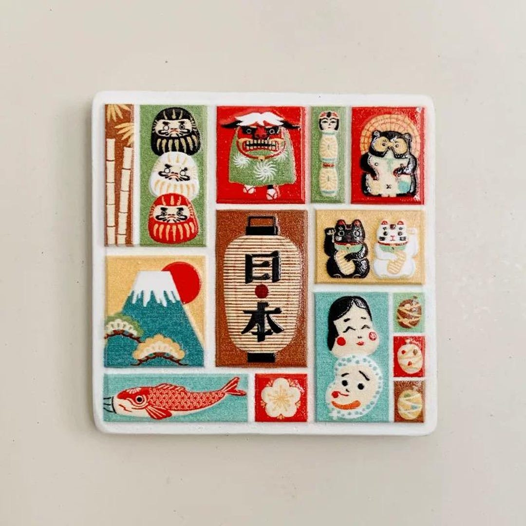 Fridge Magnet Handcrafted 3D Mount Fuji | Japan Travel Souvenir ...