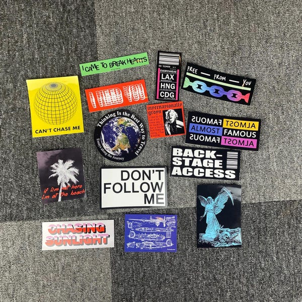 Rimowa Big Travel Stickers: Waterproof Laptop, Car, and Gear Decals