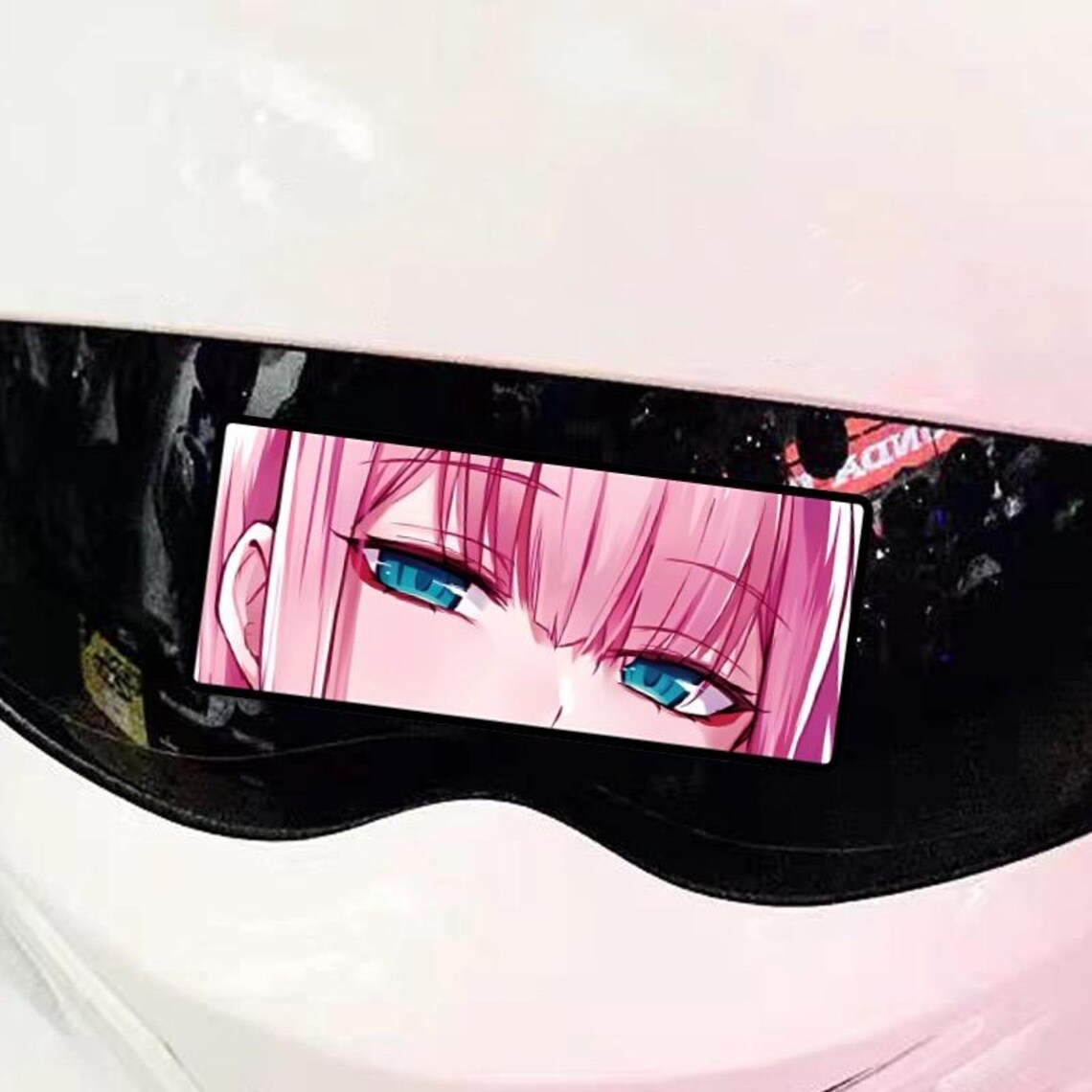 Zero Two Anime Girl Sticker: Waterproof Car Decal, Laptop Label - Etsy
