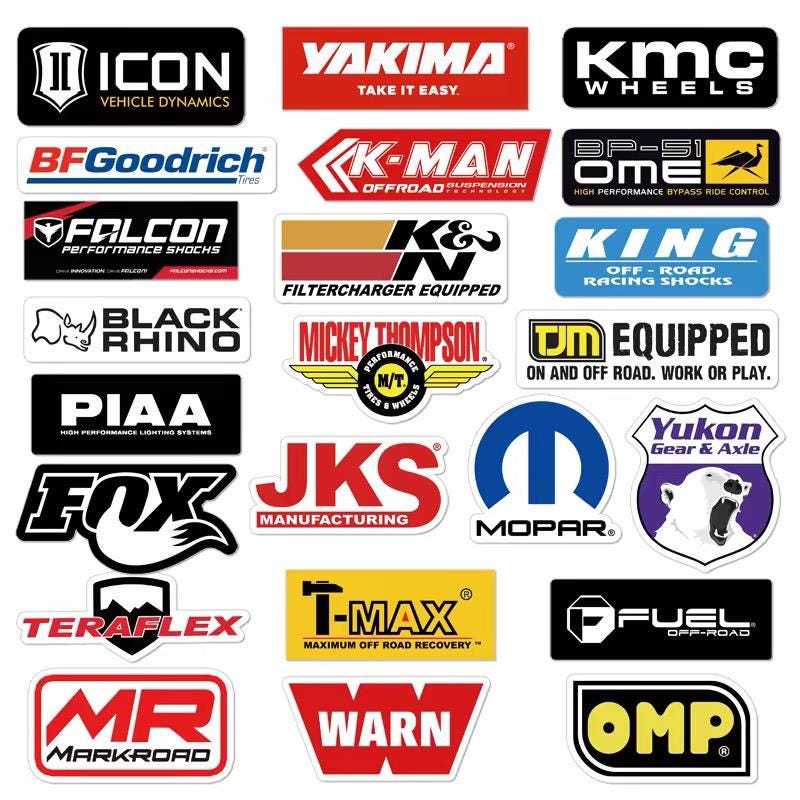 Car sponsor sticker - Etsy 日本 SCRAP RACING ステッカーデザイン案