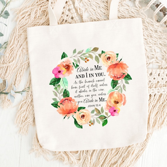 Abide In Me {Tote Bag} Abide In Me {Tote Bag}