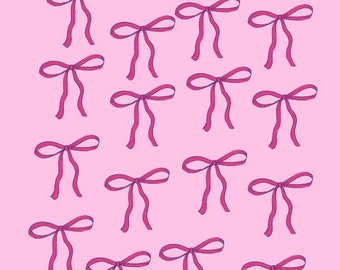 Pink Bow Art