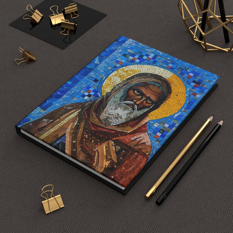 Abba Moses the Black Hardcover Prayer Journal Book Matte - 150 Lined Pages image 6
