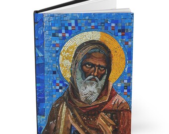 Abba Moses the Black Hardcover Prayer Journal Book Matte - 150 Lined Pages