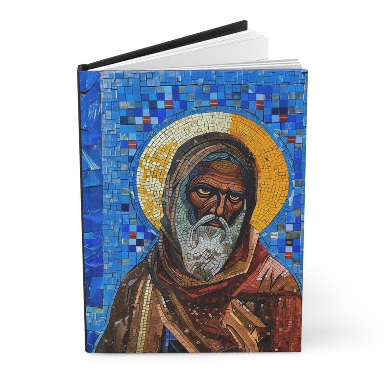 Abba Moses the Black Hardcover Prayer Journal Book Matte - 150 Lined Pages image 1