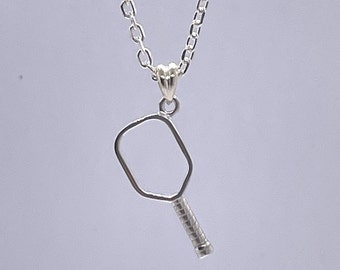 Pickleball Paddle Necklace