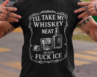 T-shirt Whisky Neat FCK ICE Pro-Immigrant : activiste latino, anti-expulsion