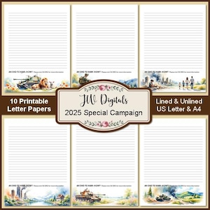 September 2025 Special Campaign, JW Letter Writing Stationery – “An End to War—How?” JW Printable
