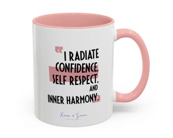 I Radiate Confidence - Pink Accent
