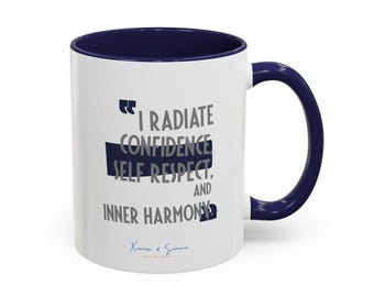 I Radiate Confidence - Navy Blue Accent