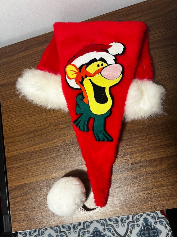 Vintage Tigger Disney Santa Hat