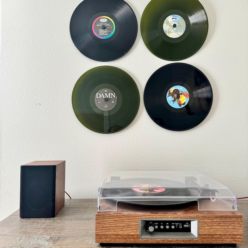 Vinyl Record Wall Display - Etsy