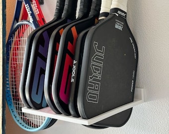 Pickleball paddle-rek: organiseer je spullen in stijl!