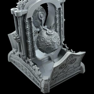 Steam punk hourglass Dice tower