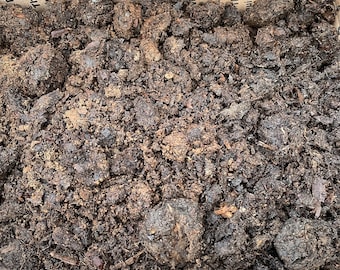 Compost de fumier de cheval biologique, jardinage, amendement de sol, engrais - sans pesticides, naturel, sol vivant, matière organique - livraison gratuite