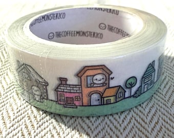 TCMC Full Roll Washi Tape – Coffee Monsterz Co. Limited Edition Planner Crafting Supplies