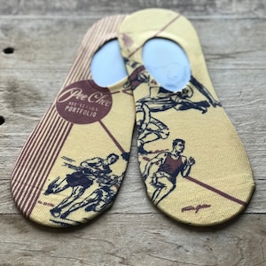 Pee Chee No-Show Socks: 80s Throwback Unisex Socks