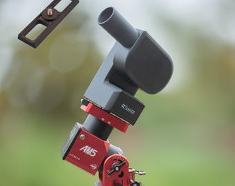3D Printed Vixen Dovetail Bar with 3/8" Camera Bolt – For ZWO Seestar S50/S30 smart telescopes in EQ Mode, EQ Wedge, Vixen Mount