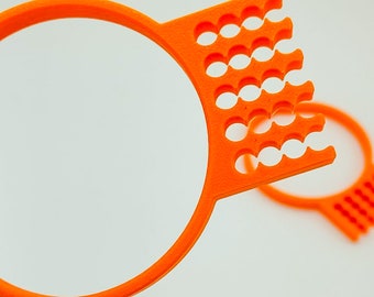 ZWO ASI/QHY/Touptec cooled cameras cable organizers. 78mm, 80mm, 90mm diameters. 2 Rings!