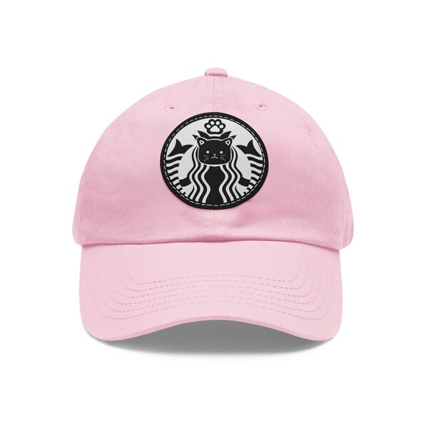 Meowbucks Hat with Leather Patch