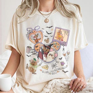 コケット ディズニー ジャック＆ガス ミイラ ハロウィン シャツ、ビビディ・バビディ・ブー Tシャツ、プリンセス シンデレラ ハロウィン シャツ、ディズニー ハロウィン パーティー Tシャツ